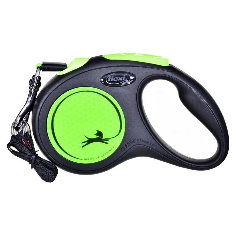 Laisse Pour Chien New Neon S 5 M de flexi en Bleu – photo produit 2 sur 5