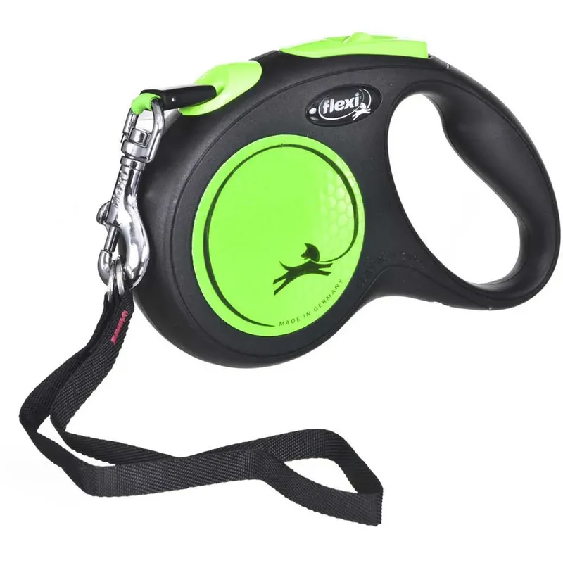 Laisse Pour Chien New Neon S 5 M de flexi en Bleu – photo produit 3 sur 5