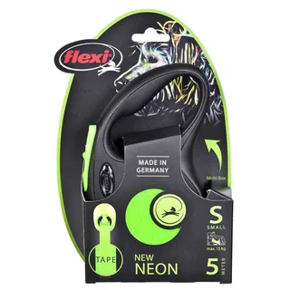Laisse Pour Chien New Neon S 5 M de flexi en Bleu – photo produit 4 sur 5