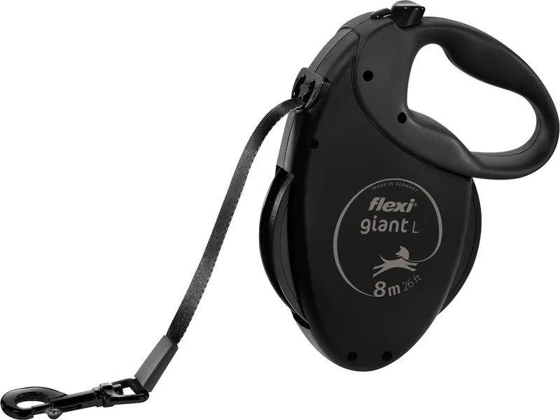 rollijn giant tape black edition - 8 mtr tot 50 kg de flexi en Noir – photo produit