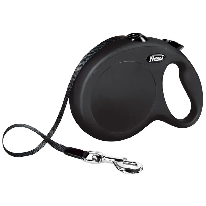 Rollijn New Classic Tape - Large 8 m - Hondenriem - Actieve en Grote Honden by flexi in Black – product photo 3 of 3