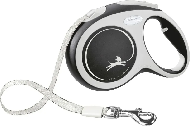 Rollijn New Comfort Tape L 5 m - Hondenriem - Zwart von flexi in Blau – Produktfoto 3 von 3