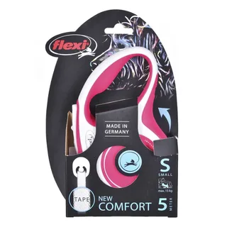 Laisse Pour Chien New Comfort S 5 M de flexi en Rouge – photo produit 2 sur 2