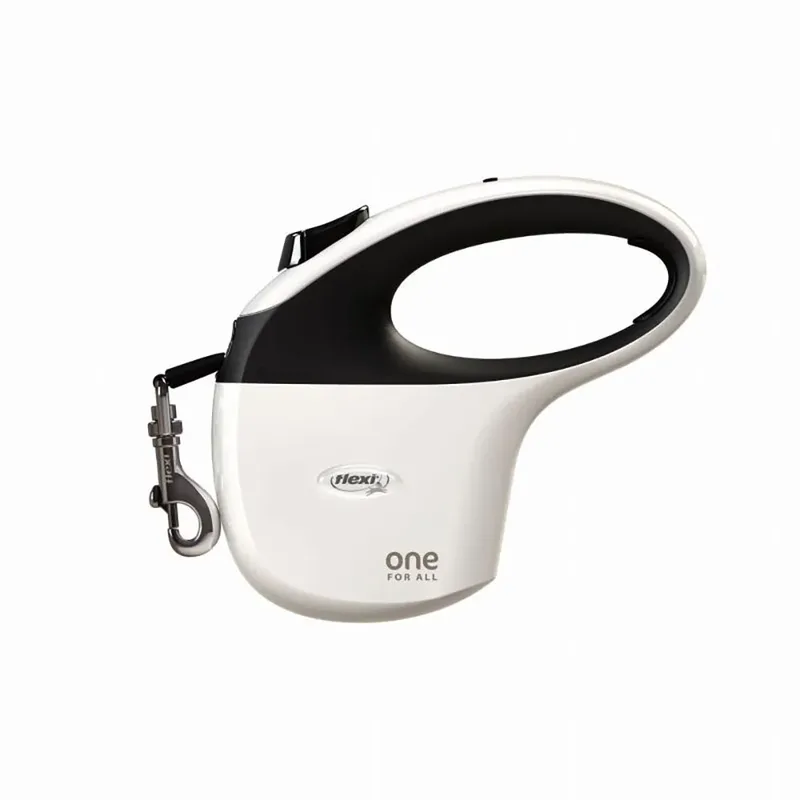 rollijn one / zwart - 5 mtr tot 30 kg de flexi en Blanc – photo produit 2 sur 2