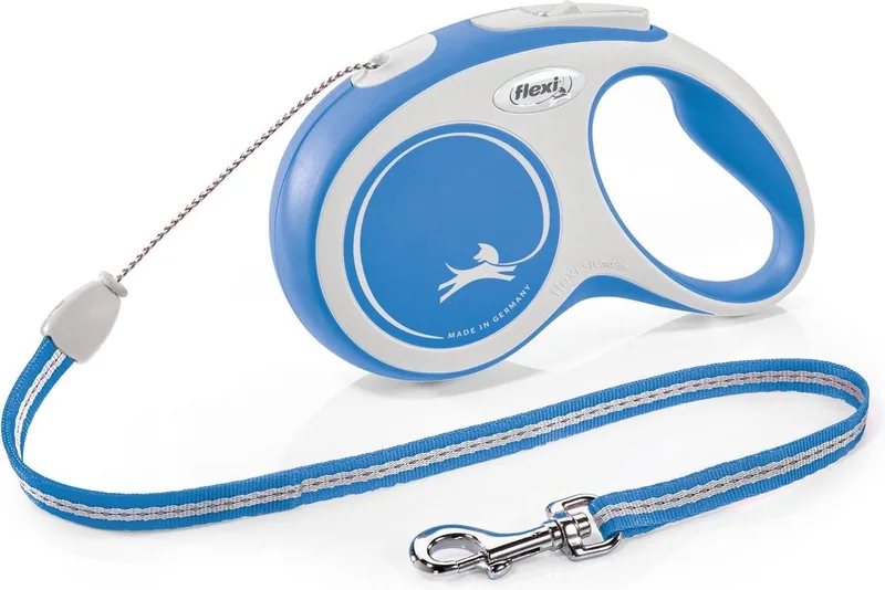 Rollijn S koord New Comfort 8 Meter Blauw/wit by flexi in Blue – product photo