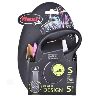 Rollijn Tape Roze S - Hondenlijn tot 15kg - 5 Meter met Blokkeerfunctie by flexi in Blue – product photo 5 of 6