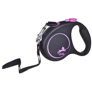 Rollijn Tape Roze S - Hondenlijn tot 15kg - 5 Meter met Blokkeerfunctie by flexi in Blue – product photo 2 of 6