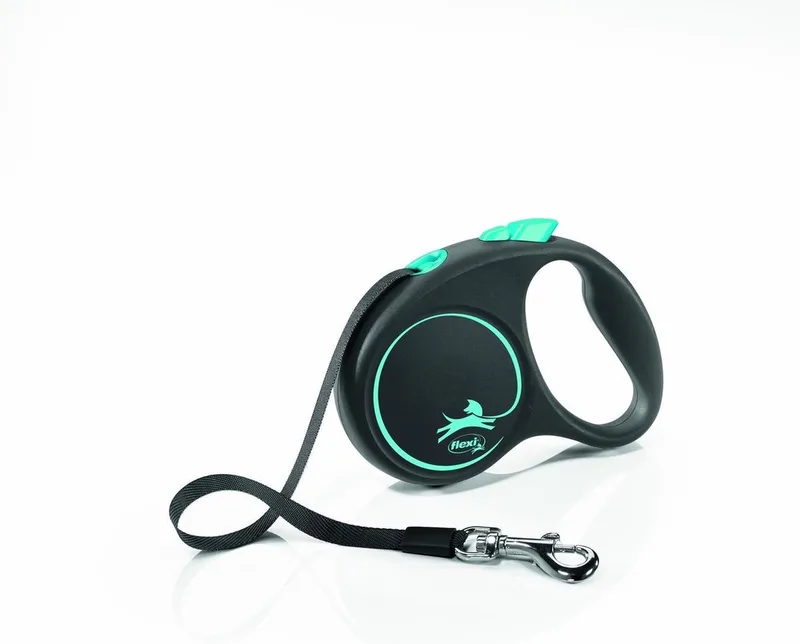 Laisse Pour Chien Automatic S 5 M de flexi en Bleu – photo produit