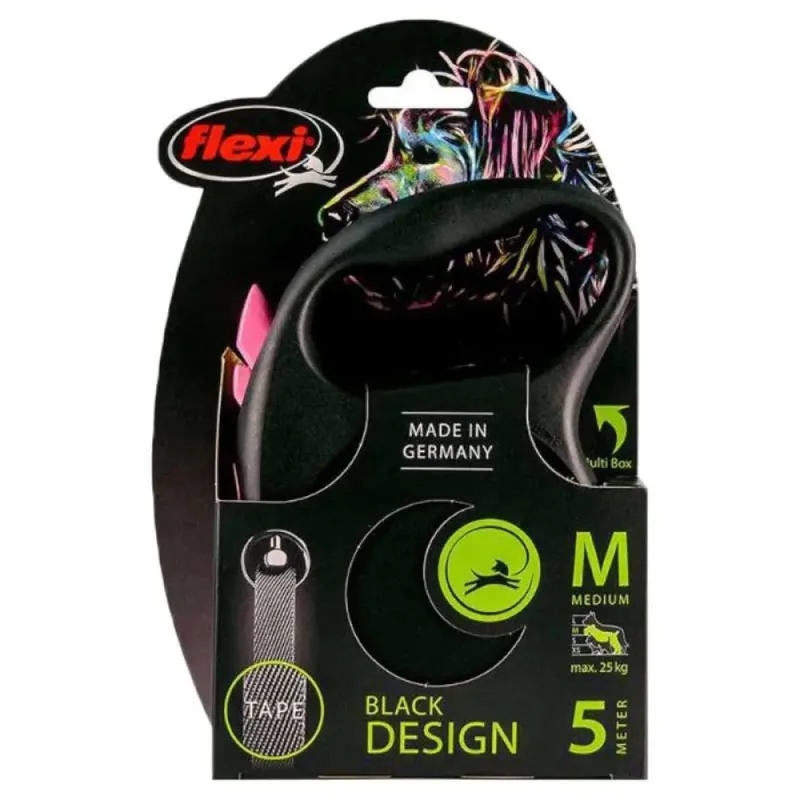 Laisse Pour Chien Automatic M 5 M de flexi en Bleu – photo produit 2 sur 2