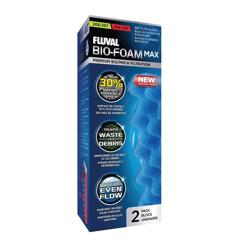 Bio Foam Max 207/307 Außenfilter 2 Einheiten van Fluval – productfoto