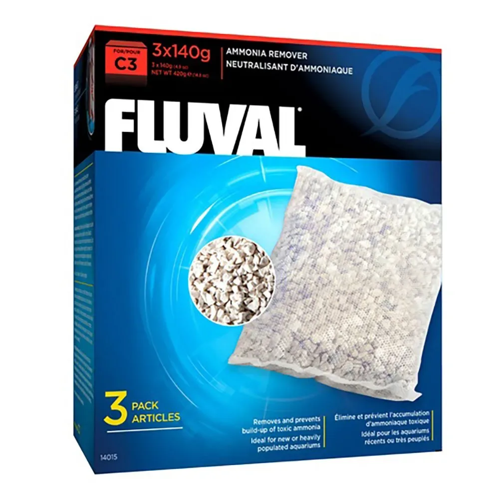 C3 Ammoniakentferner 3 Einheiten von Fluval – Produktfoto