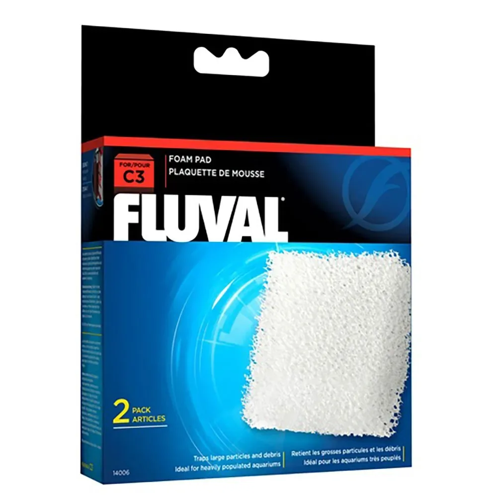 C3-schaumstoffpolster 2 Einheiten von Fluval – Produktfoto