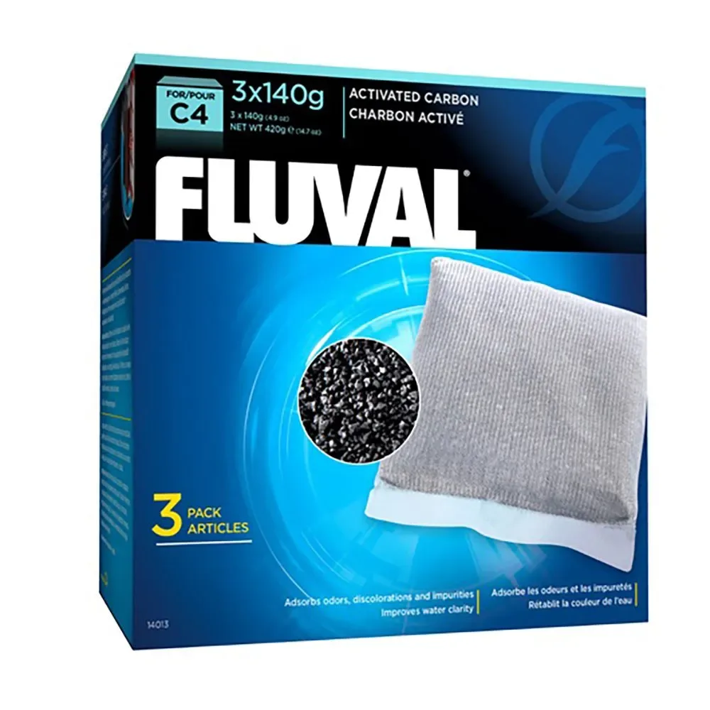 C4 Aktivkohle 3 Einheiten von Fluval – Produktfoto