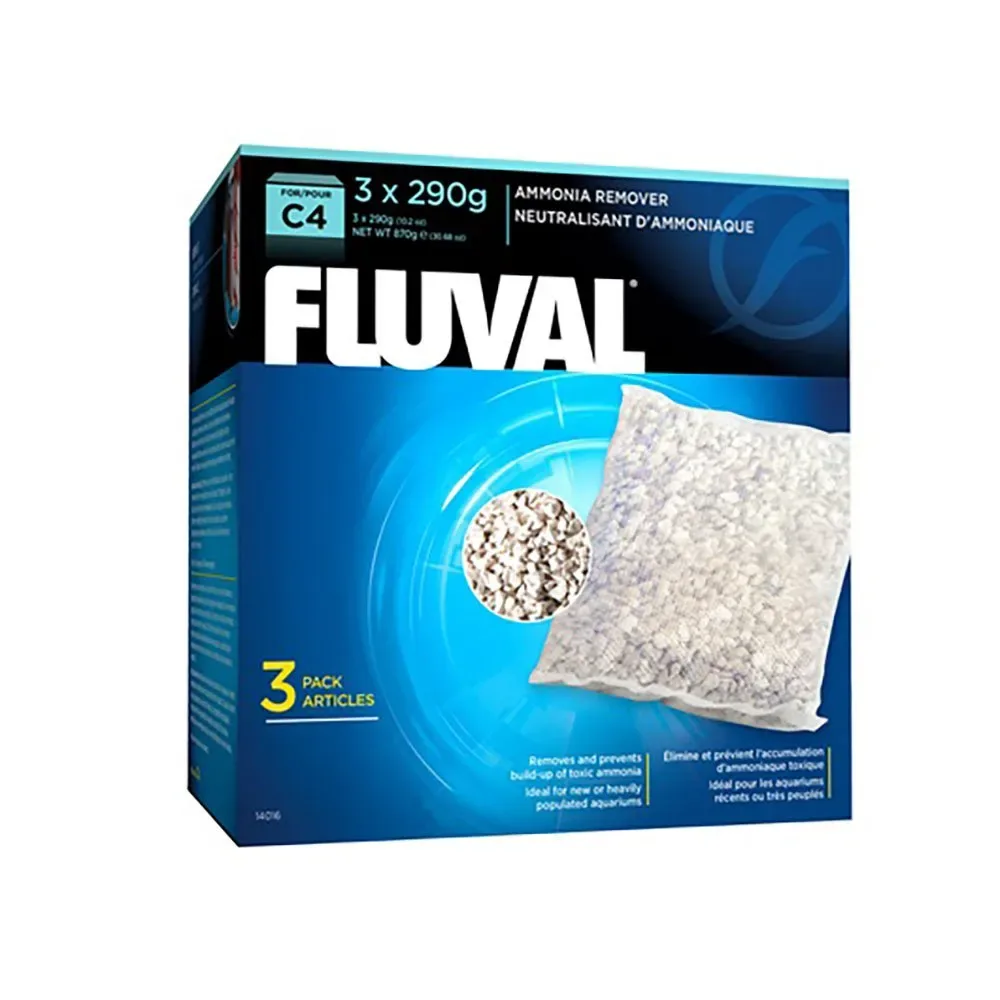 C4 Ammoniakentferner 3 Einheiten von Fluval – Produktfoto