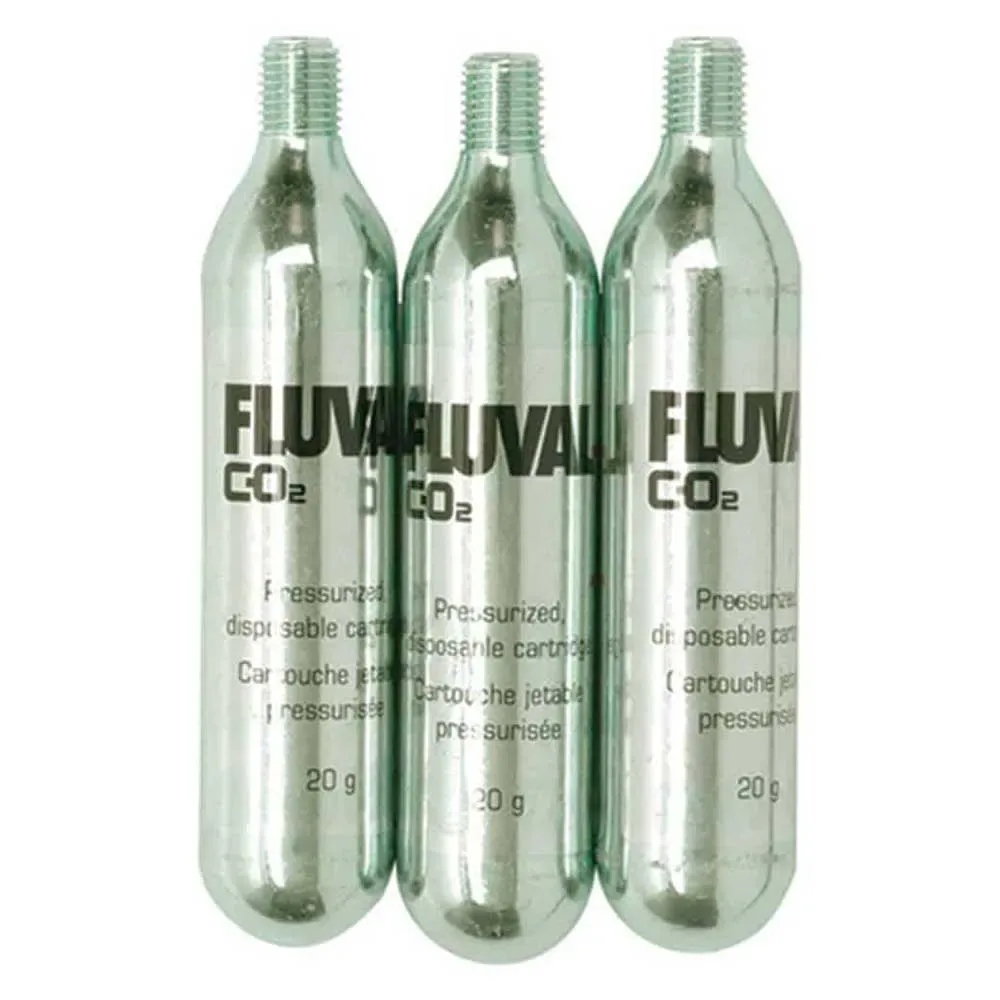 Co2-drukvaten Voor Eenmalig Gebruik 20g 3 Eenheden från Fluval – produktbild