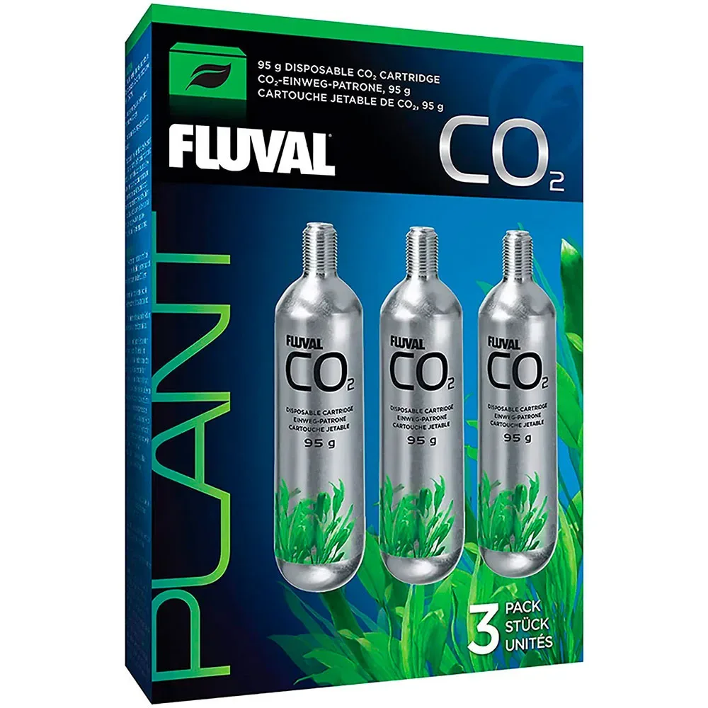 Cartouches Jetables Pressurisées Au Co2 88g 3 Unités de Fluval – photo produit