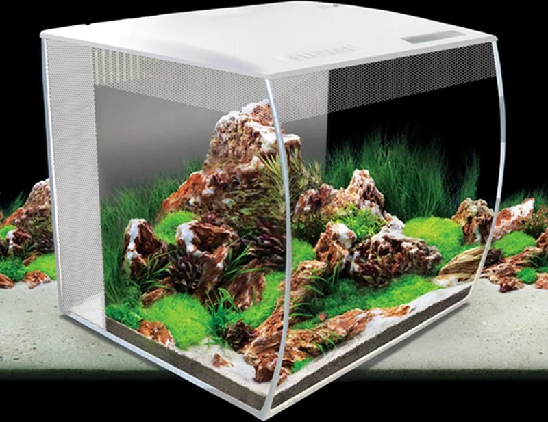 Flex Aquarium Compleet 57L by Fluval in White – product photo