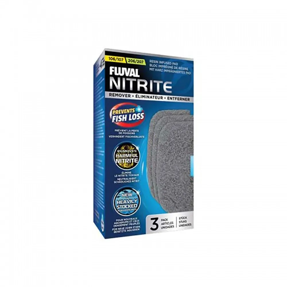 Fluval 107/207 Nitritentfernungspad 3 Einheiten von Fluval – Produktfoto
