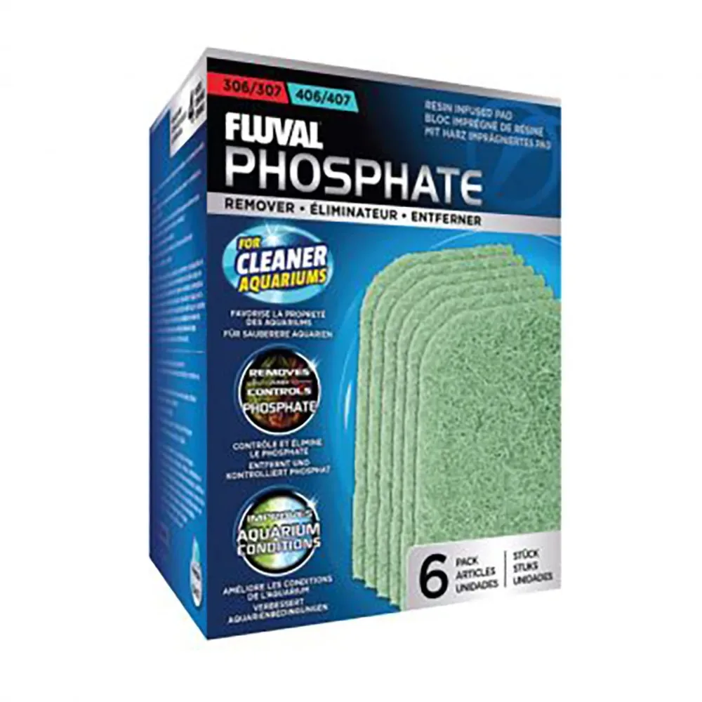 Tampon éliminateur De Phosphate 307/407 6 Unités de Fluval – photo produit