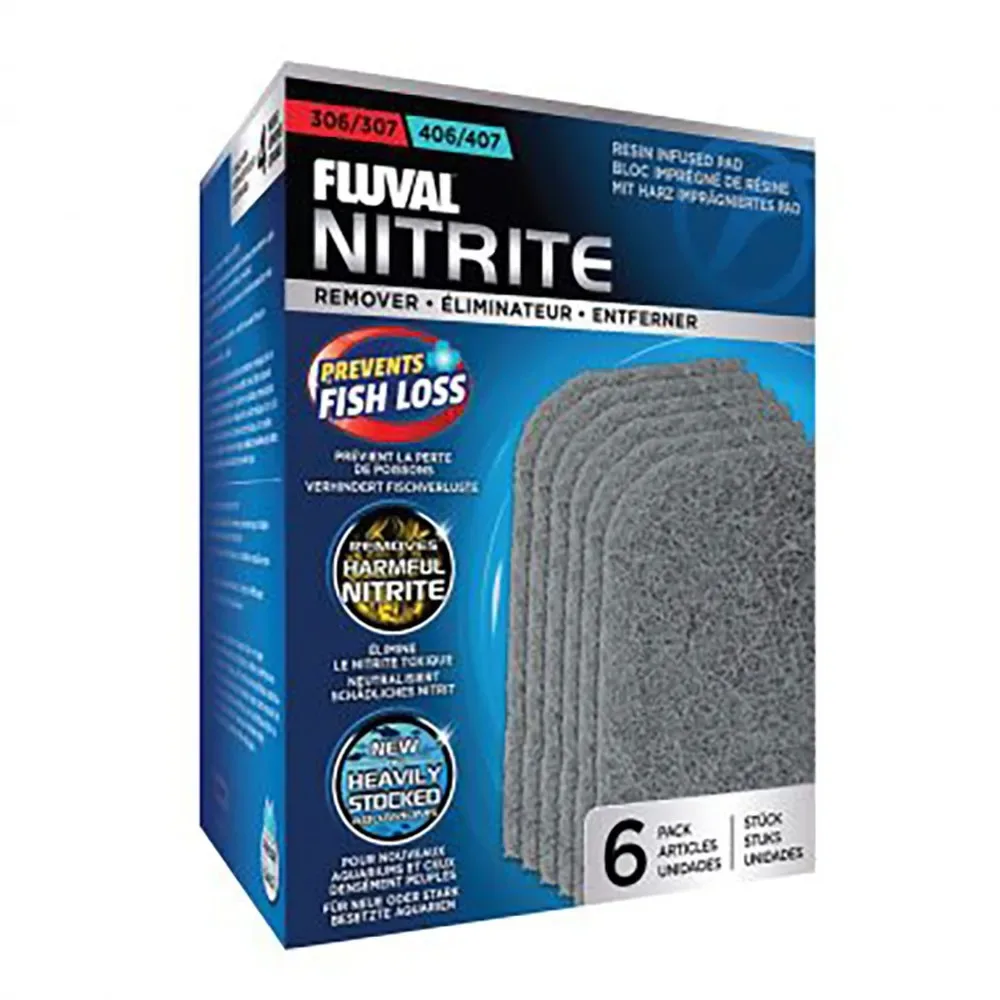 Coussinet éliminateur De Nitrites 307/407 6 Unités de Fluval – photo produit