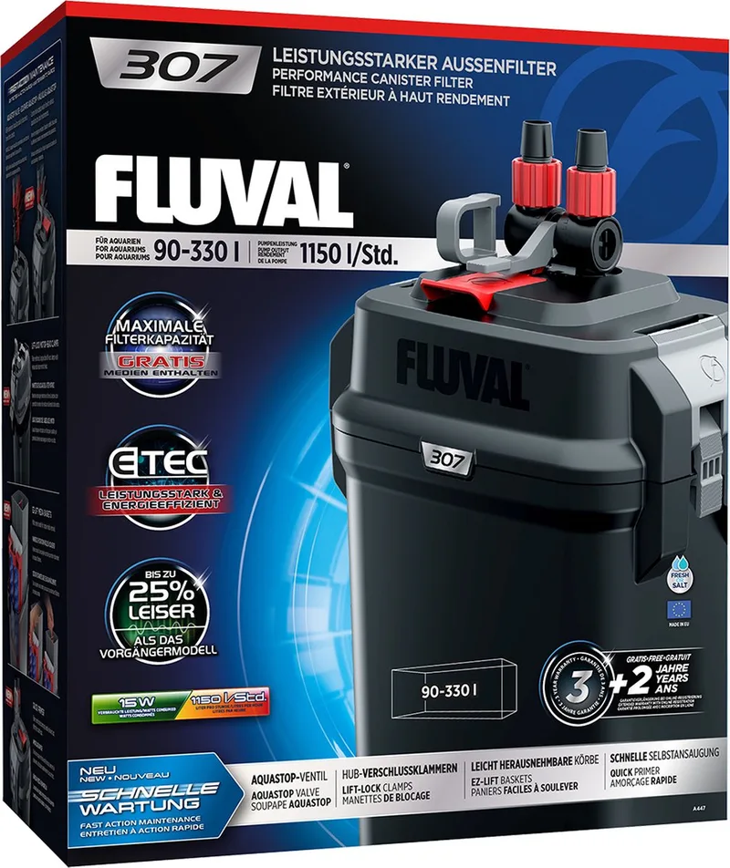 FLUVAL 307 buitenfilter 1150 l/u de Fluval – photo produit