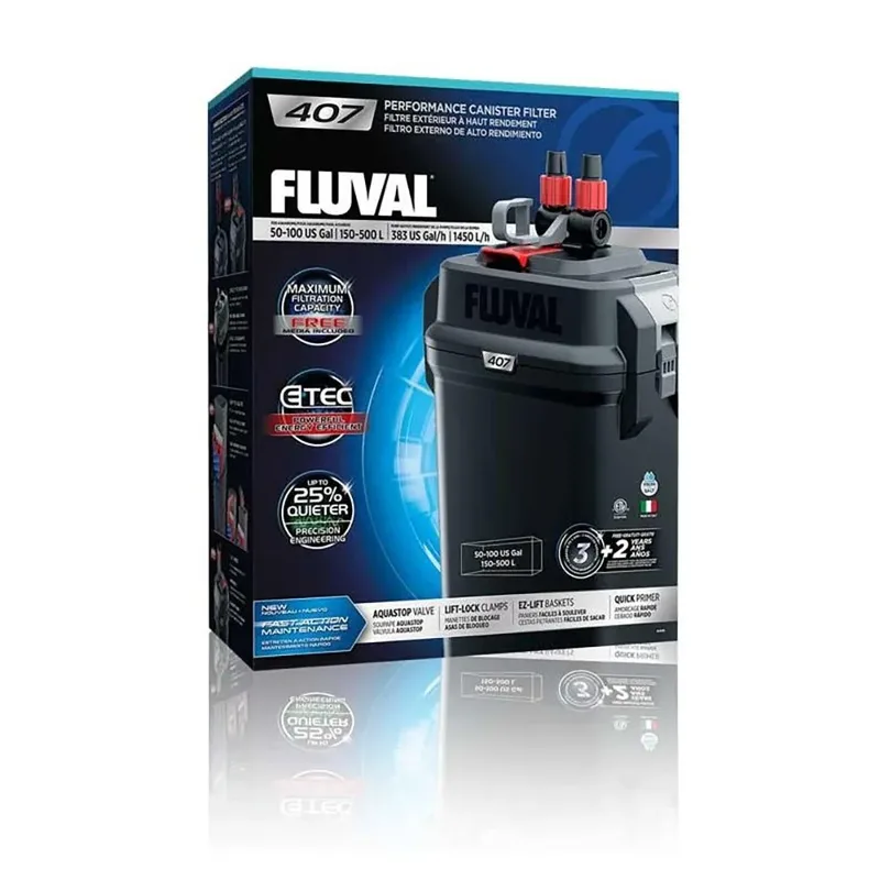 Fluval 407 Außenfilter 500l van Fluval – productfoto 1 van 3