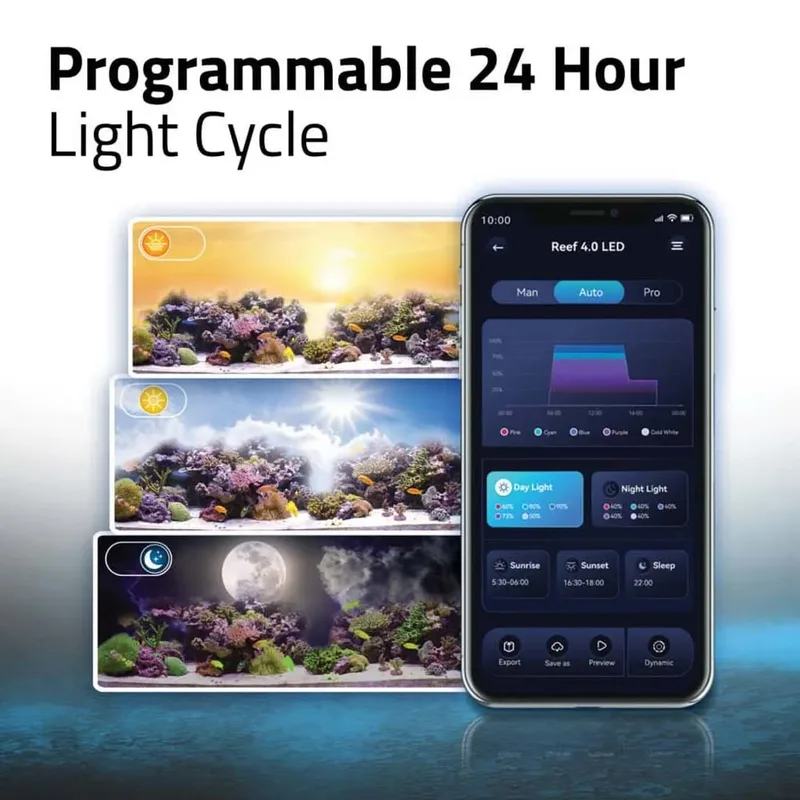 Led Reef 4.0 Bt Mesh 59w Aquariumverlichting de Fluval – photo produit 4 sur 6