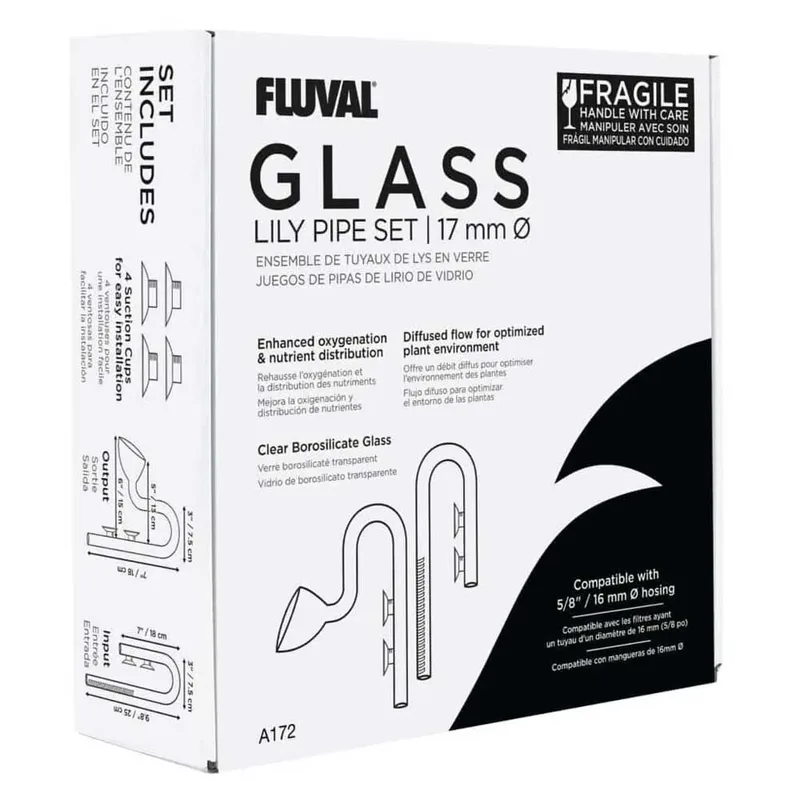 Lily Glazen Aquarium Buizenset från Fluval – produktbild 3 av 3