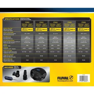 Pond Maxflo 12600 Teichpumpe de Fluval – photo produit 3 sur 3