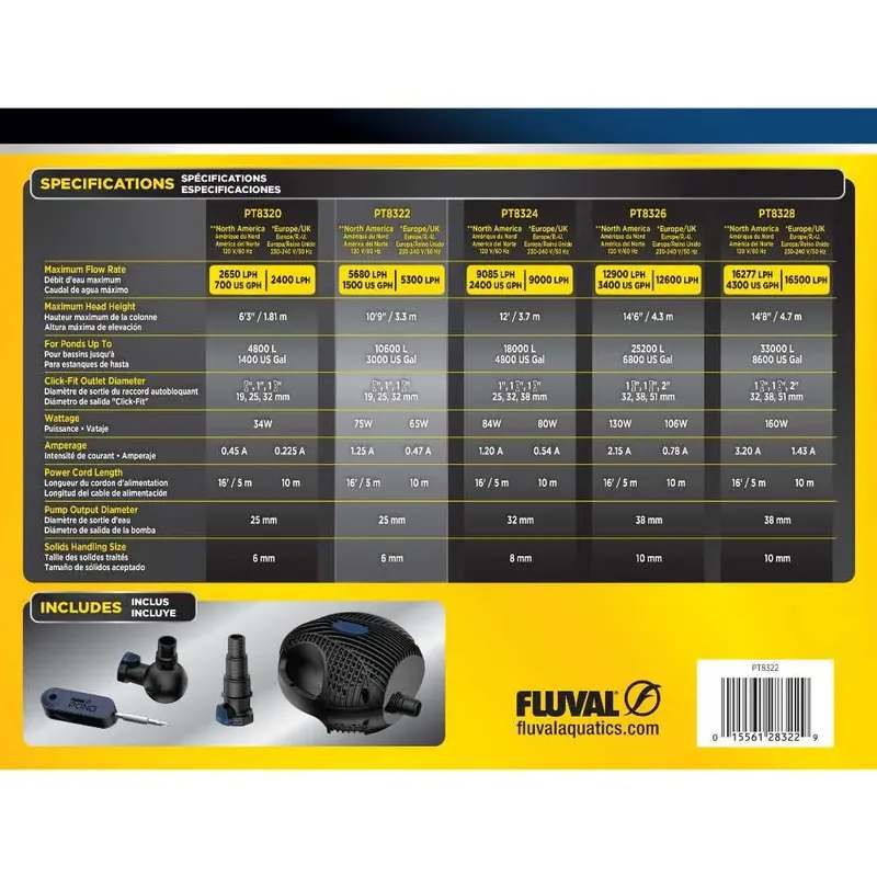 Pond Maxflo 5300 Teichpumpe by Fluval – product photo 3 of 3