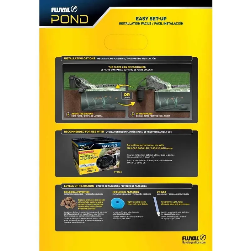 Pond Pressure Flo 14000 Uv Teichfilter by Fluval – product photo 3 of 3