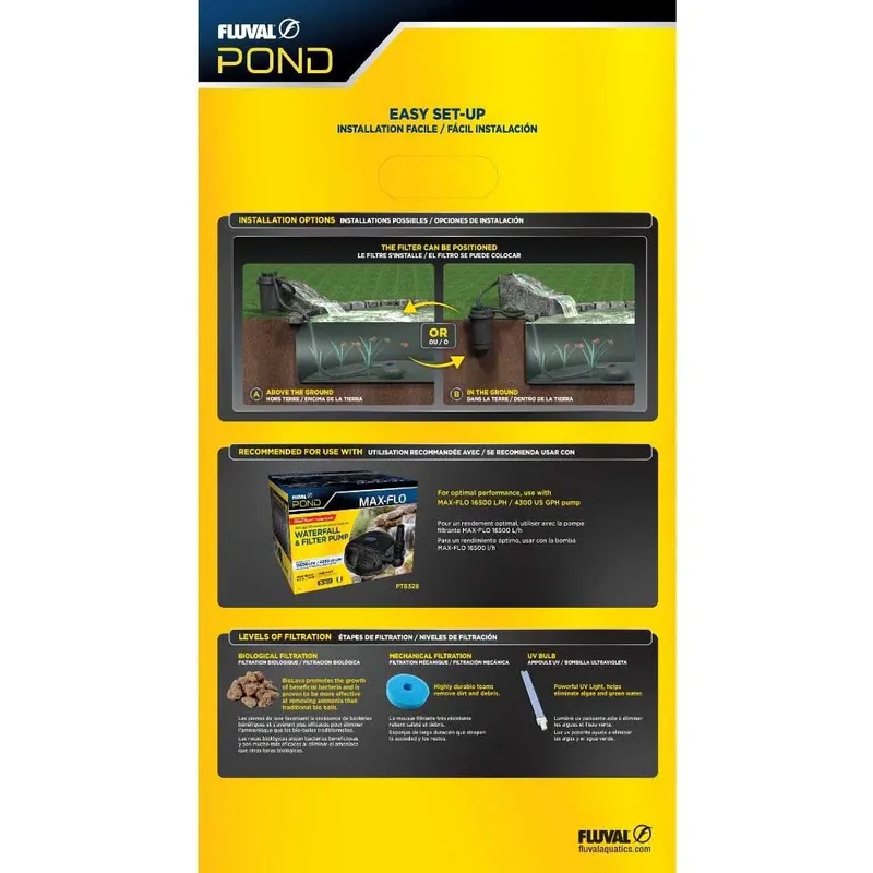 Pond Pressure Flo 21000 Uv Teichfilter by Fluval – product photo 3 of 3