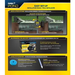 Pond Pressure Flo 4500 Uv Teichfilter by Fluval – product photo 3 of 3
