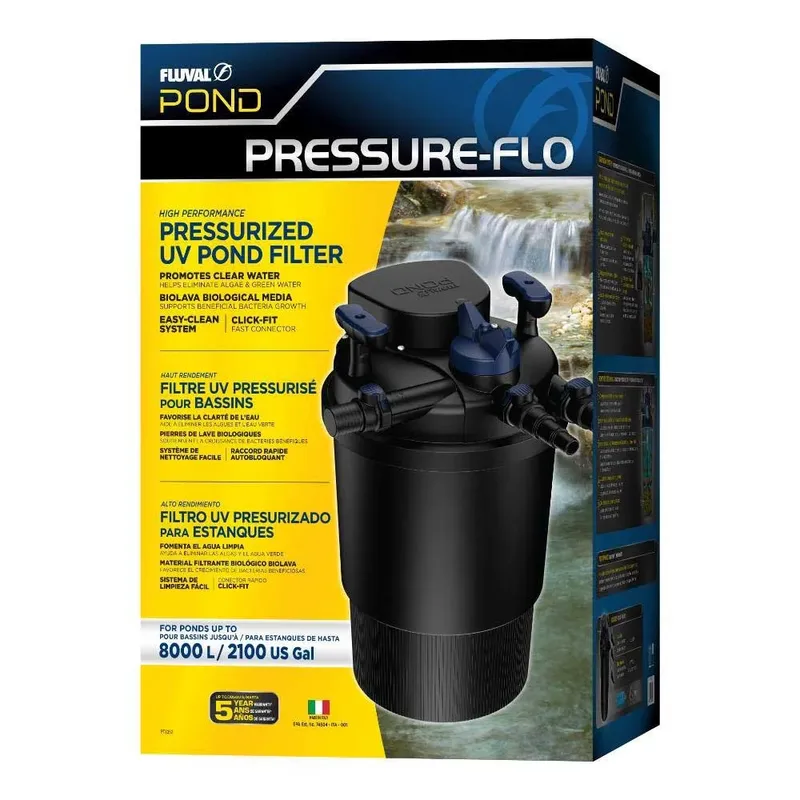 Pond Pressure Flo 8000 Uv Teichfilter de Fluval – photo produit 2 sur 3