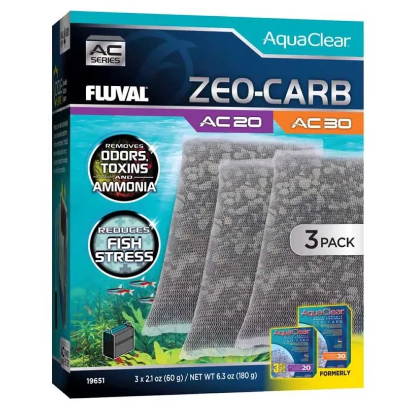 Zeo Carb Ac20/30 Außenfilter 3 Einheiten by Fluval – product photo 3 of 3