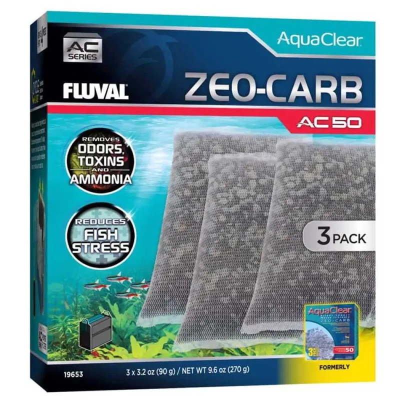 Zeo Carb Ac50 Außenfilter 3 Einheiten de Fluval – photo produit 3 sur 4