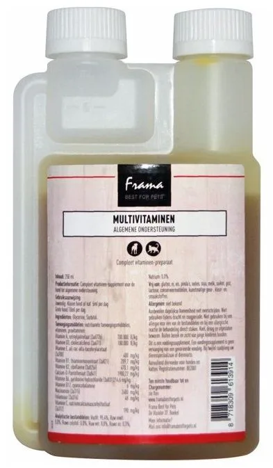 Multivitamine 250 Ml van Frama – productfoto