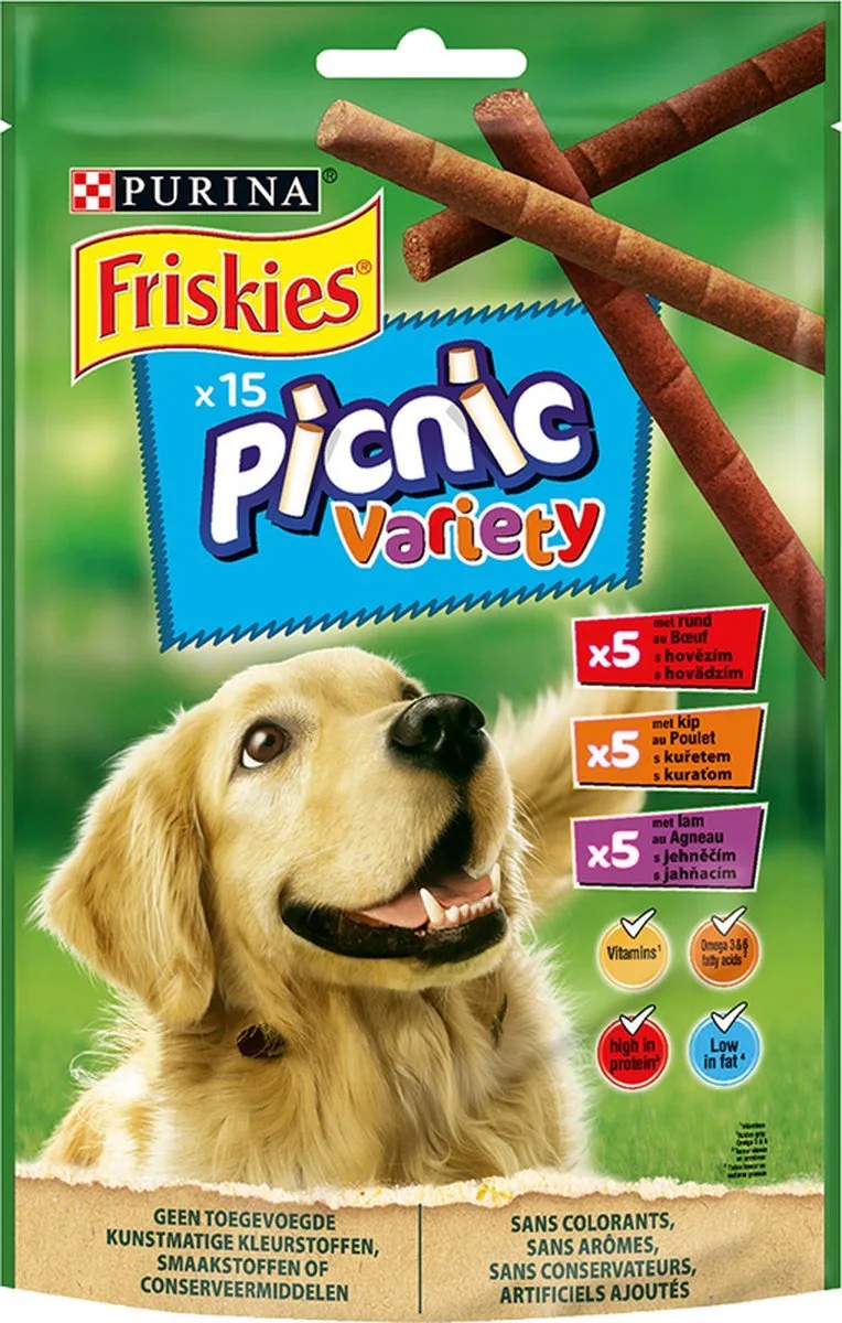 5x Friskies Picnic Variety - Honden snack - 126 gram by Friskies – product photo