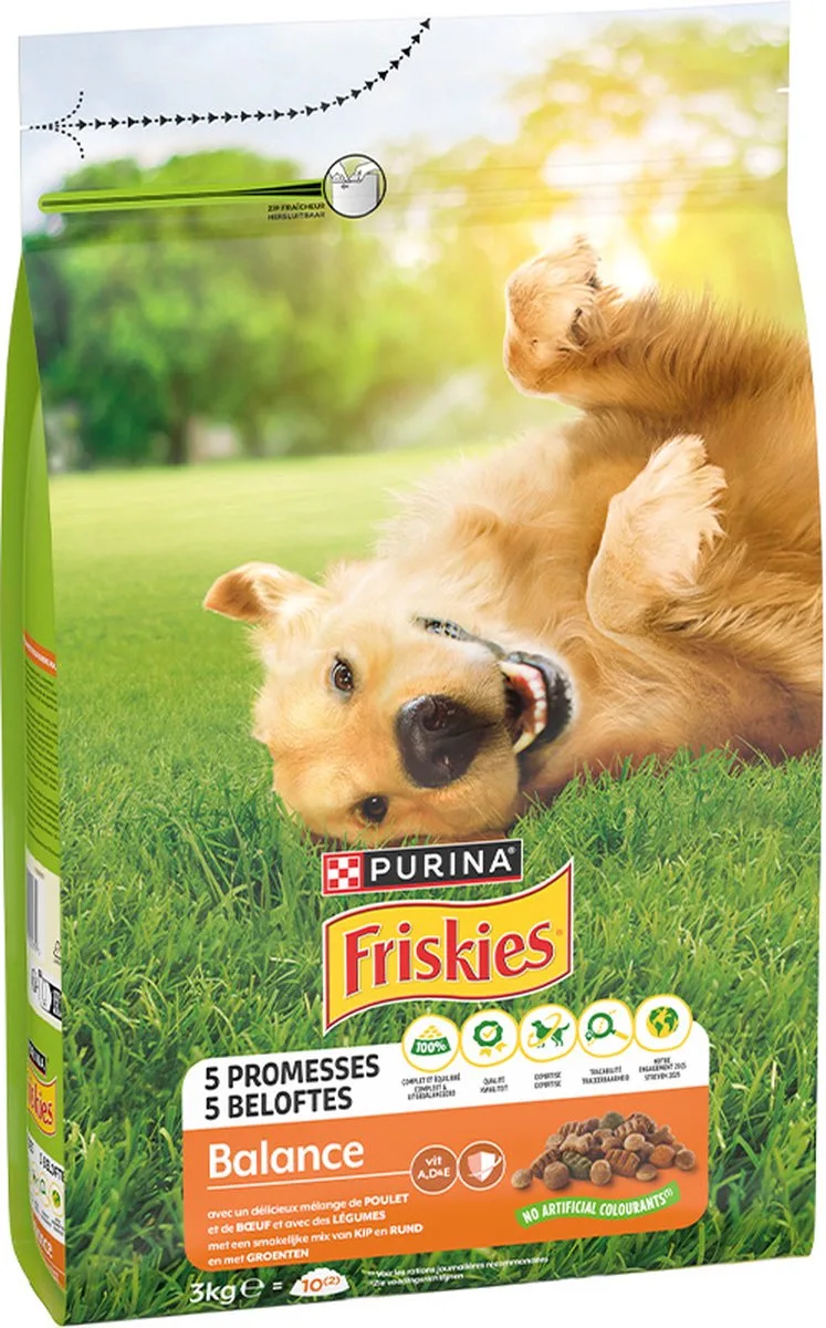 Vitafit Balance Biscuits pour chien au poulet et aux légumes - 3 kg de Friskies – photo produit