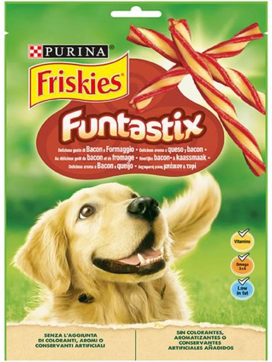 Funtastix hondensnacks met kaas en bacon 175 GR by Friskies – product photo