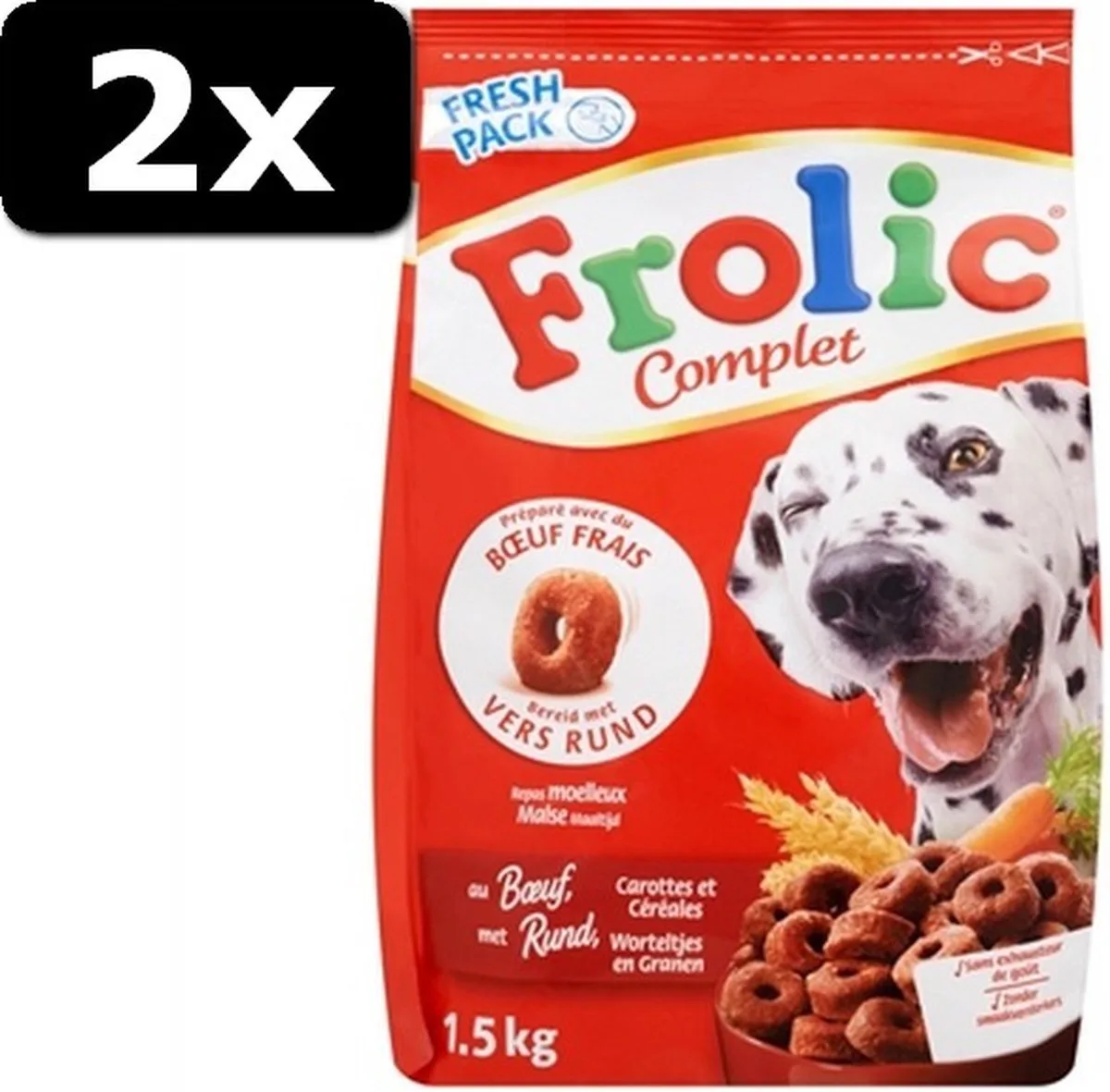2x FROLIC MET RUND 5X1,5KG von Frolic – Produktfoto