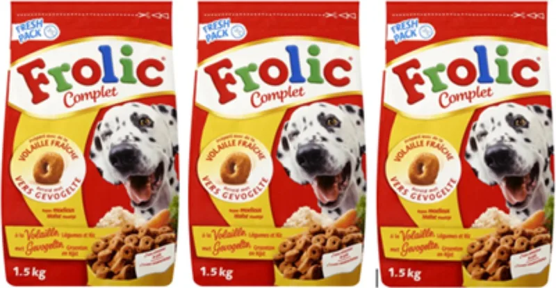 3x Frolic Compleet - Gevogelte - Hondenvoer - 1.5kg von Frolic – Produktfoto