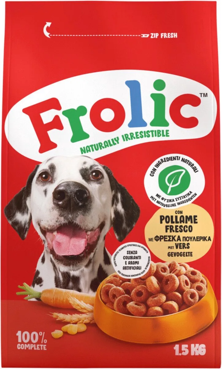 Droog Gevogelte - Hondenvoer - 2,6 kg by Frolic – product photo