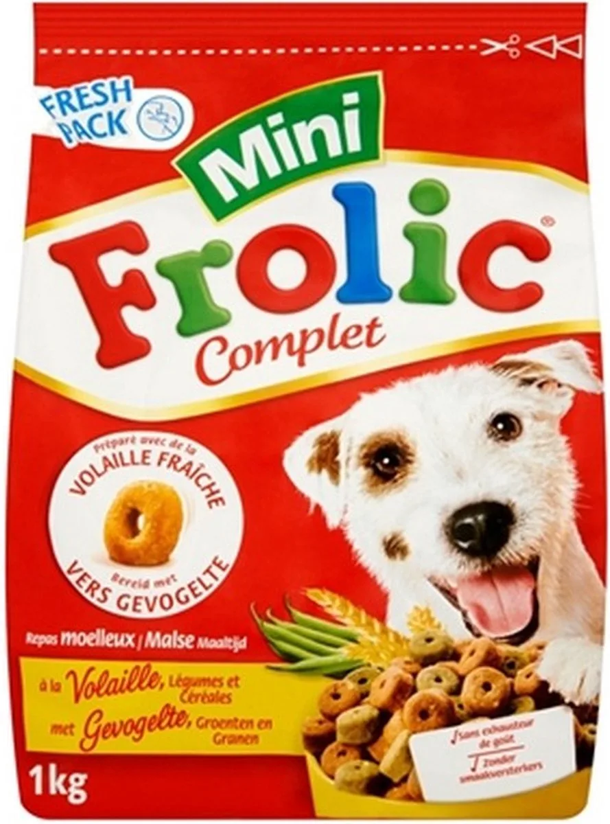 Droog Mini Gevogelte - 1kg 1x6 van Frolic – productfoto