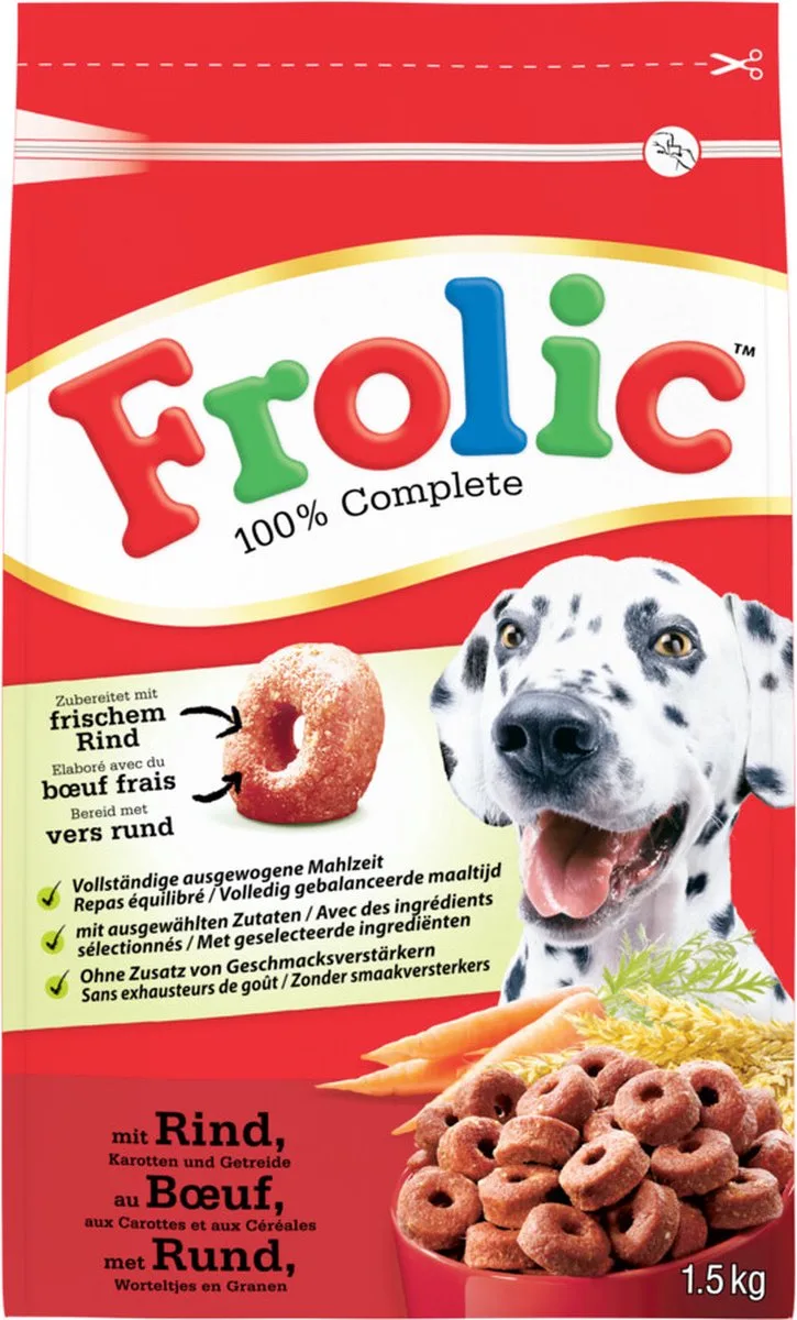 Droog Rund - 1,5kg 1x5​ van Frolic – productfoto