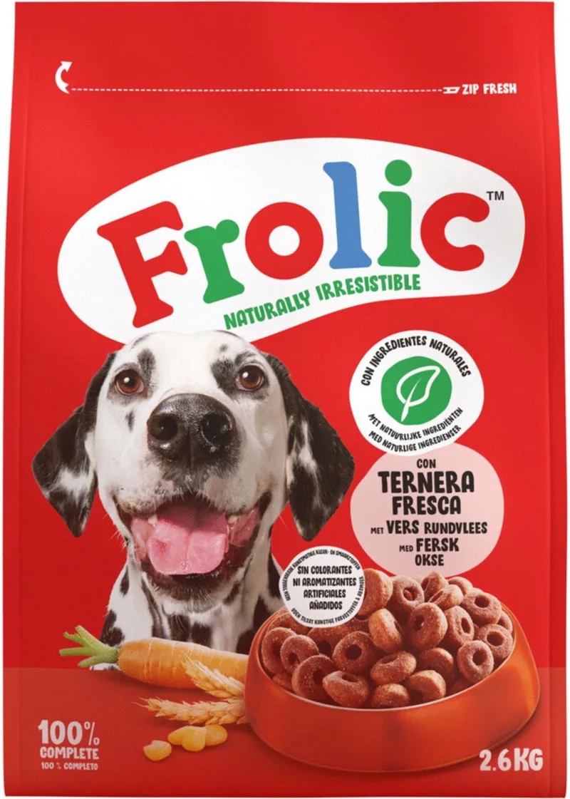 Droog Rund - Hondenvoer - 2.6 kg by Frolic – product photo