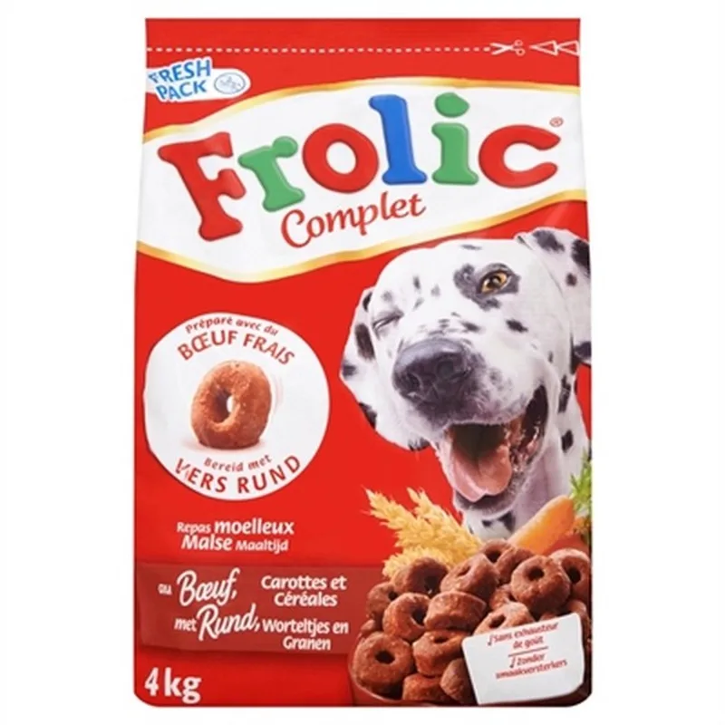 hond - adult - droogvoer - rund - 12 kg by Frolic – product photo
