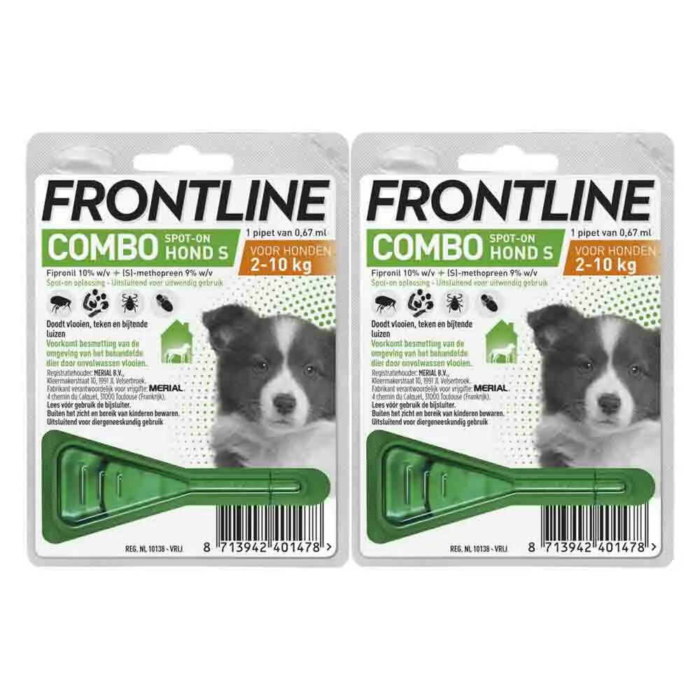 2x Frontline Combo Puppy Vlooienmiddel by Frontline – product photo