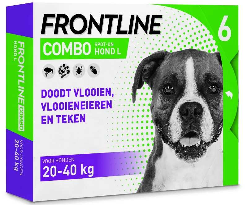 Combo Hond L, 6 pipetten by Frontline – product photo