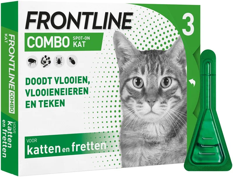 Combo Kat - 2 x 6 pipetten by Frontline – product photo